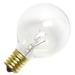 Sival 84551S - G50 Intermediate Screw Base Clear Christmas Light Bulb