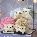 Peluche hérisson de 12CM 1 pièce porte-clés pendentif de sac jouets animaux en peluche