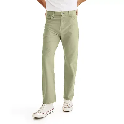 Men's Dockers Slim-Fit Smart 360 Knit Comfort Jean-Cut Pants, 36 X 32, Green Dockers | AccuWeather Shop