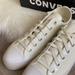 Converse Shoes | Converse Ctas Low Top Leather Glow Sneakers Nwt | Color: White | Size: 8.5