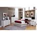 Tokyo 4-piece Platform Bedroom Set with 2 Nightstands and Chest.