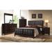 Teste Cappuccino 3-piece Bedroom Set with 2 Nightstands.