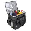 Koolatron 12V Portable Iceless Cooler Bag 25L/26 qt Black/Gray