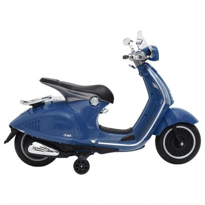 vidaXL Moto électrique pour enfants Vespa GTS300 bleu