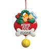 Rescue Dog Personalized Christmas Tree Ornament, .1 LB, Red