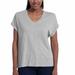 Jessica Simpson Tops | Jessica Simpson Ladies' V-Neck Soft Jersey Knit Top | Size: Xxl| Color: Gray. | Color: Gray | Size: Xxl