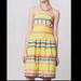 Anthropologie Dresses | Anthropologie Leifsdottir Ribboned Dress 10 | Color: Orange/Yellow | Size: 10