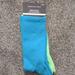 American Eagle Outfitters Accessories | Ae Crew Socks 2 Pair | Color: Blue/Green | Size: Os