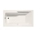 Malibu Home Coronado 66" x 48" Drop In Air Acrylic Bathtub Acrylic | 22 H x 66 W x 48 D in | Wayfair MHCO6648A03