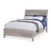 Birch Lane™ Cisco Low Profile Sleigh Bed Wood in White | 58 H x 64 W x 90 D in | Wayfair 9C7F13EE69FB485C90D58E8099F26A81