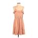 Lauren Jeans Co. Casual Dress: Pink Dresses - Women's Size 4