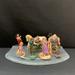 Disney Toys | Disney Tangled Rapunzel Pascal 7 Piece Figurine Set | Color: Purple/Yellow | Size: Osg