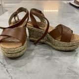Michael Kors Shoes | Girls Michael Kors Wedges | Color: Brown/Gold | Size: 11g