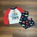 Disney Pajamas | Boys Toy Story Christmas Pajama Set | Color: Blue/Red | Size: 8b