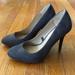 Zara Shoes | 148 Zara Trafaluc Pumps Women’s Size 37 Gray Faux Suede Worn Once Indoors | Color: Gray | Size: 7