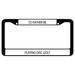 SignMission I'd Rather Be Playing Disc Golf Plate Frame Plastic in Black | 12 H x 6 W x 0.1 D in | Wayfair D-LPF-07-140