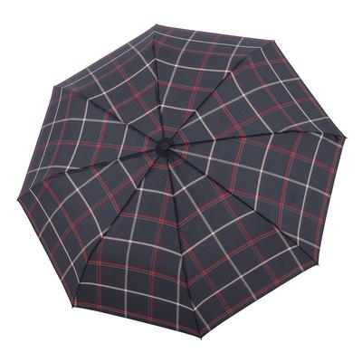 doppler Carbonsteel Magic Taschenschirm 28 cm karo Schwarz Herren