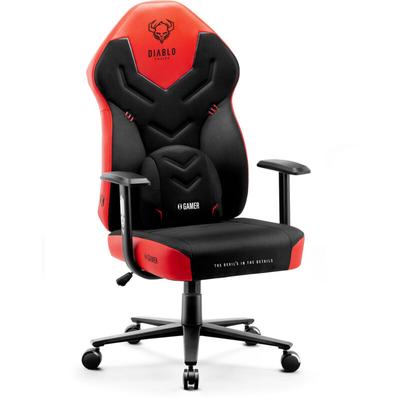 X-Gamer 2.0 Gaming Stuhl Computerstuhl ergonomischer Bürostuhl Gamer Chair Schreibtischstuhl: Rot Image