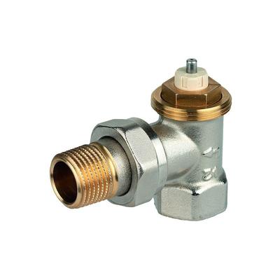 Resideo - Honeywell) Thermostatventil sx ms Messing vernickelt, Eck, 1/2' DN15 V2000ESX15 Image
