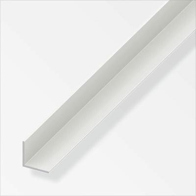 Alfer Winkel 2 m, 20 x 20 x 1.5 mm, pvc (Kunststoff), glatt, weiss