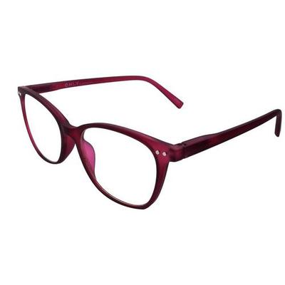 ONLY Classic Plum Square Frame Readers