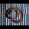 J. Crew Accessories | J.Crew Brown Woven Belt. Size S-M | Color: Brown | Size: Os