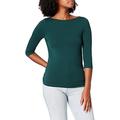 Vero Moda Women's VMPANDA Modal 3/4 TOP Color T-Shirt, Sea Moss, S