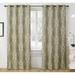 Alcott Hill® Annabel Paisley Blackout Thermal Grommet Curtain Panels Polyester in Green/Blue | 96 H x 50 W in | Wayfair