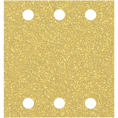 Accessories expert C470 2608900890 Schwingschleifpapier gelocht Körnung 40 (l x b) 115 mm x 1