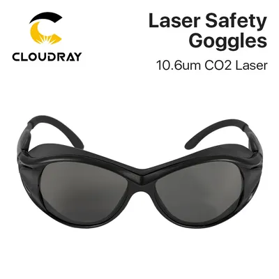 Cloudray – lunettes de sécurité Laser 10600nm protection OD6 + CE Style A pour Machine de découpe