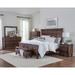 Serra Brown 4-piece Bedroom Set with 2 Nightstands and Chest