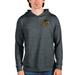 Men's Antigua Heathered Charcoal Chicago Blackhawks Team Absolute Pullover Hoodie