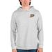 Men's Antigua Heathered Gray Anaheim Ducks Team Absolute Pullover Hoodie