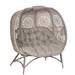Cozy Pumpkin Chair in Dreamcatcher Sand - Flower House FHPC400-DC-SAND