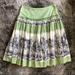 Anthropologie Skirts | Anthropologie Odille French Village Scenic Skirt 0 Xs | Color: Cream/Green | Size: 0