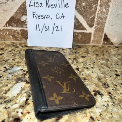 Louis Vuitton Cell Phones & Accessories | Louis Vuitton Iphone Xs/X Folio | Color: Brown | Size: Iphone X/Xs