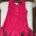 Burberry Dresses | Burberry Burgundy Nova Check Toddler Girl 4t Dress | Color: White | Size: 4g