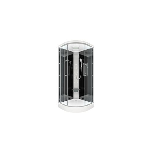 Duschkabine Fertigdusche Dusche Komplettkabine D10-13T0 90×90 cm ohne 2K Scheiben Versiegelung