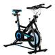 HOMCOM Stationary Exercise Bike, 8kg Flywheel Indoor Cycling Workout Fitness Bike, Adjustable Resistance Cardio Exercise Machine w/LCD Monitor Pad and Phone Holder for Home, Gym, Office, Black