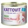 Kattovit Reni/Renal Insufficienza renale 12 x 185 g Alimento umido gatti - Tacchino