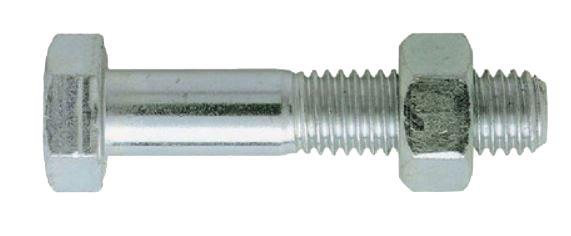 Boulon à tête hexagonale acier zingué blanc - classe 8.8 DIN 931/934 8X20 BTE200 ULTIMA AFB9888020