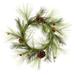 The Holiday Aisle® 24" Polyvinyl Chloride (PVC) Wreath Traditional Faux in Green | 24 H x 24 W x 3 D in | Wayfair 2B28F609CE2A4CC7BA28A6792D0164F5