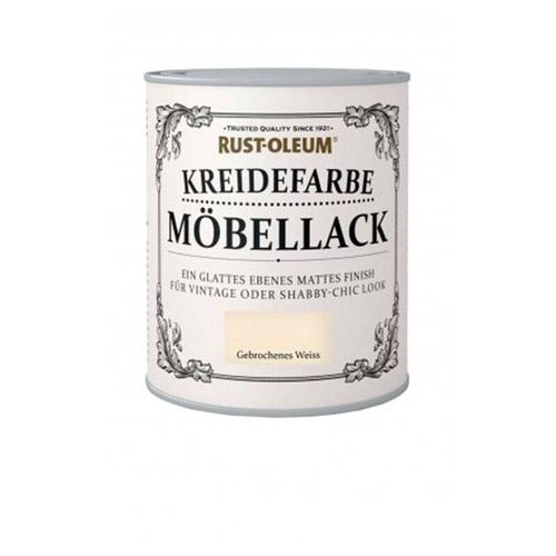 Kreidefarbe Möbellack 750ml Gebrochenes Weiss – Rust-oleum