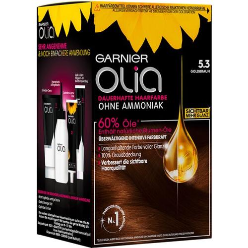 Garnier Olia dauerhafte Haarfarbe 5.3 Goldbraun 1 Stk.