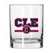 Cleveland Guardians Letterman 14oz. Rocks Glass