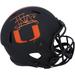 Jonathan Vilma Miami Hurricanes Autographed Riddell Eclipse Alternate Speed Replica Helmet