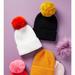 Anthropologie Accessories | Anthropologie Pick-A-Pom Beanie Base - White | Color: White | Size: Os