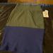 Lularoe Skirts | Lularoe Colorblock Midi High Rise Skirt Size Xs | Color: Blue/Green | Size: Xs