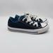 Converse Shoes | Converse All Star Ct Double Tongue Black/Blue Low Top Sneakers Womens Sz 6/Men 4 | Color: Black/White | Size: 6