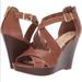 Jessica Simpson Shoes | Jessica Simpson Women's Jakayla Strappy Wedge Heeled Sandal | Color: Brown | Size: 11